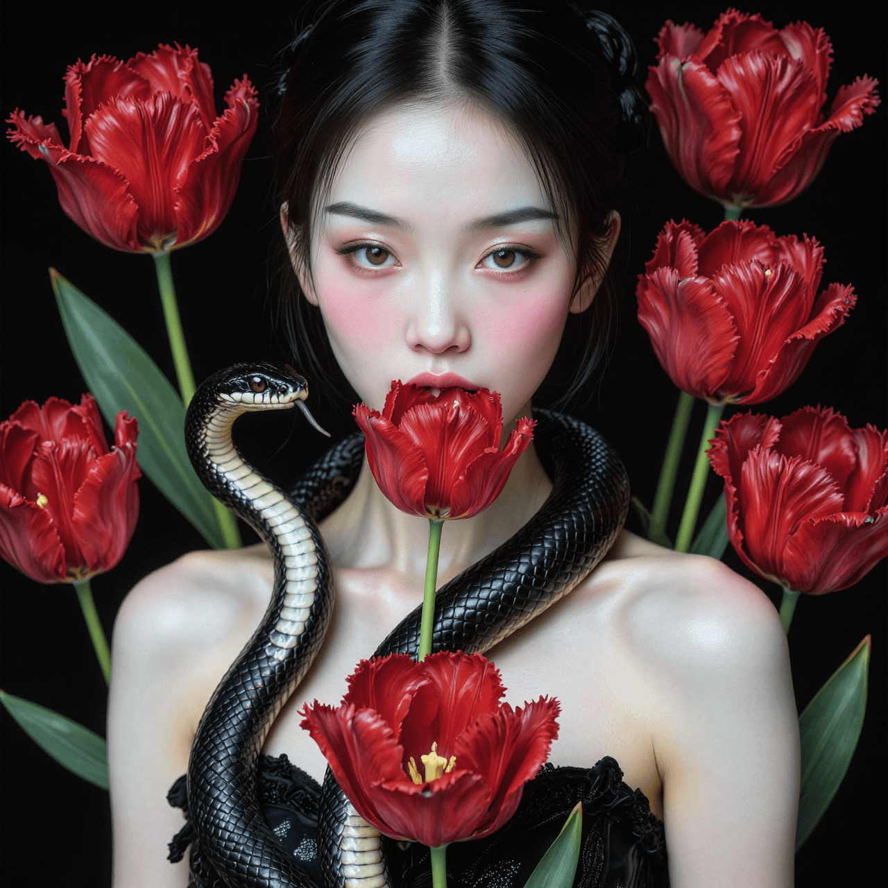 Z Image prompt: A highly detailed, photorealistic, cinematic verti... - Z Image